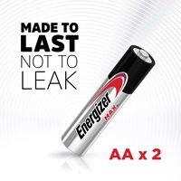 BATTERY MAX AA X 2 - ENERGIZER