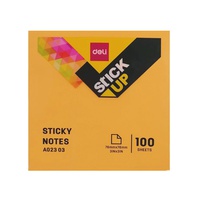 STICKY NOTES FLUO 3" x 3" - DELI
