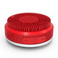 MULTIFUNCTIONAL FACIAL CLEANING BRUSH - RED