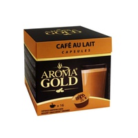 CAPSULE BOX - AROMA GOLD - CAFE AU LAIT