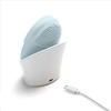 SILICONE  FACIAL CLEANING BRUSH - BLUE