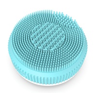 MULTIFUNCTIONAL FACIAL CLEANING BRUSH - BLUE GREEN