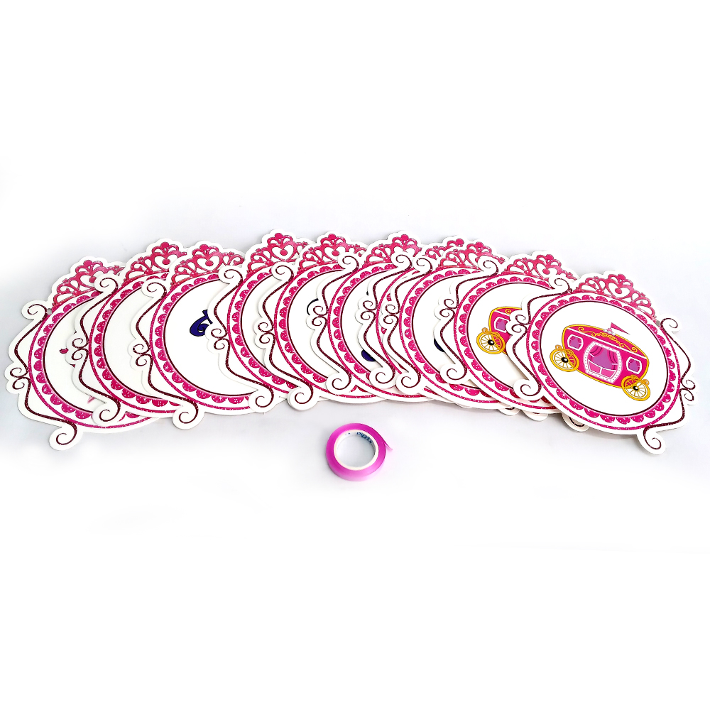 BANNER SET - PRINCESS CROWN