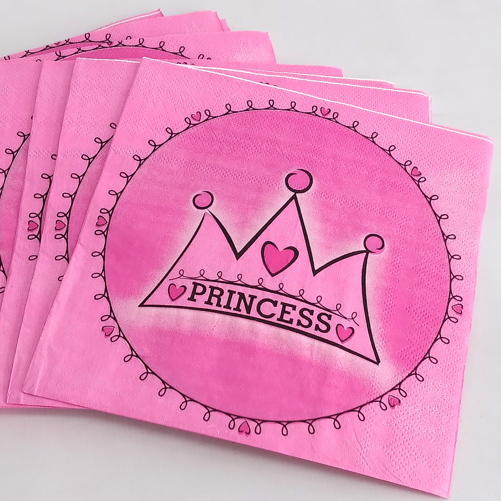 NAPKIN PACK - PRINCESS CROWN