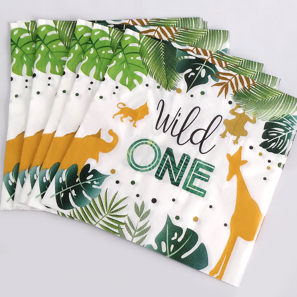 NAPKIN PACK WILD ONE