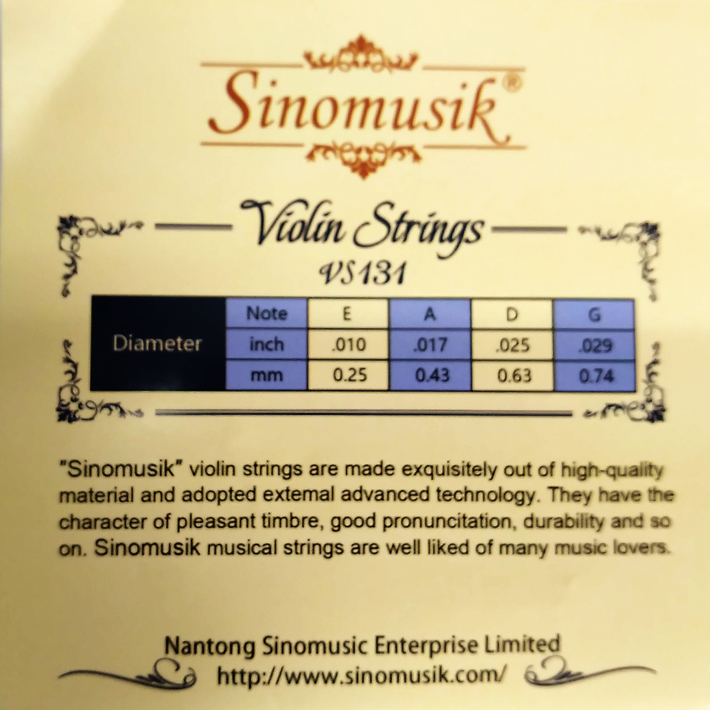 VIOLIN STRING - SINOMUSIK