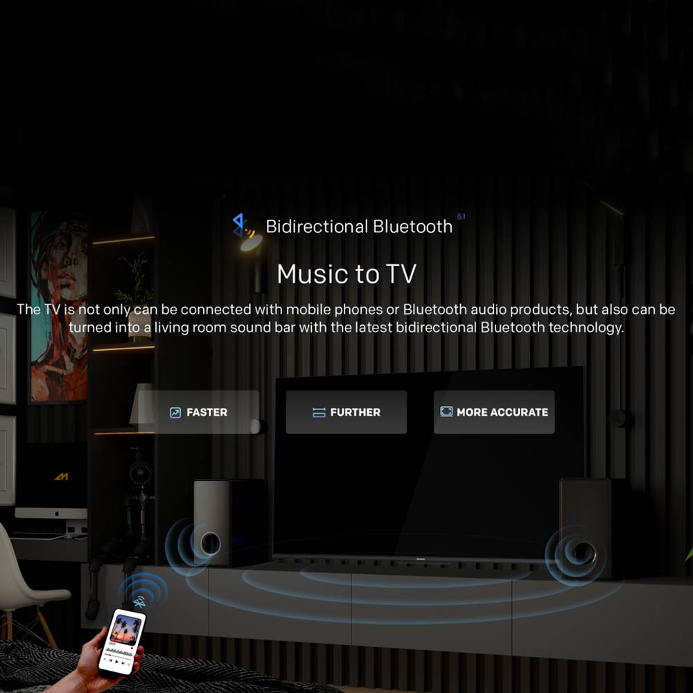 TV QLED 50''- SKYWORTH