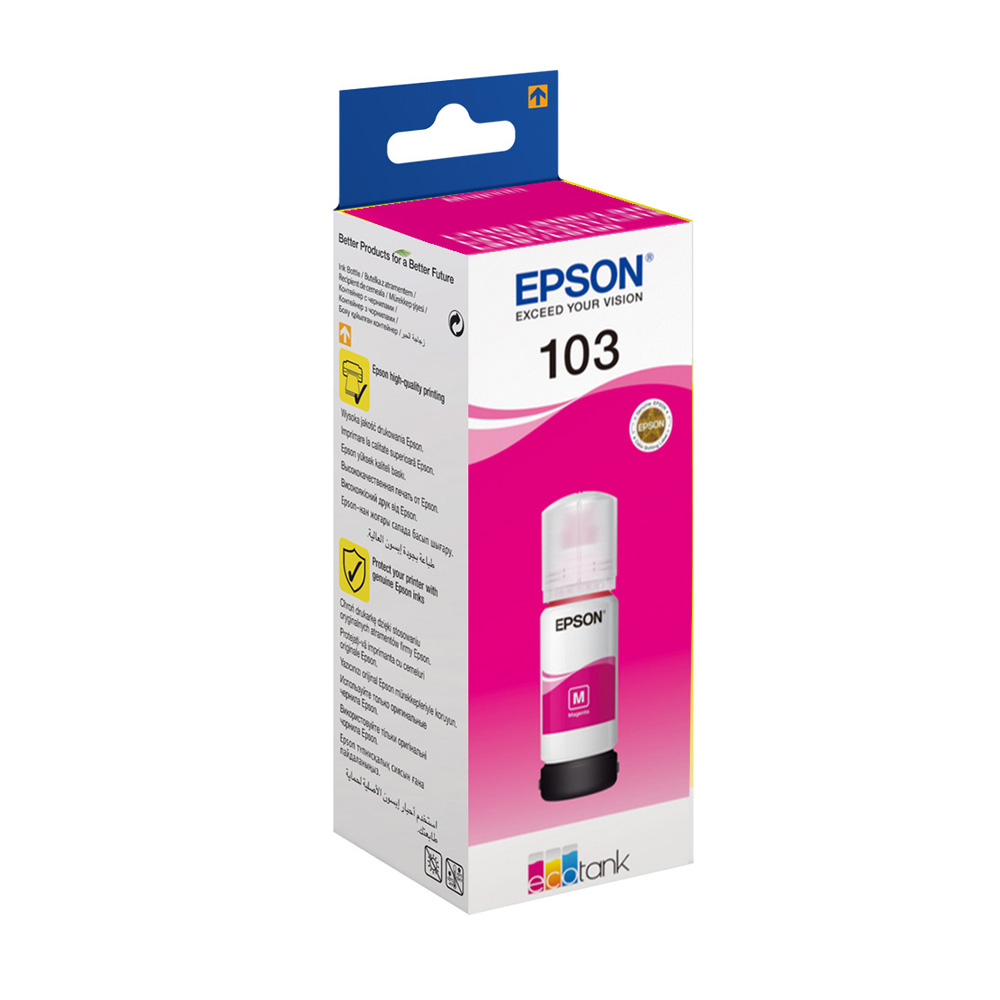 INK BOTTLE - 103 MAGENTA ORIGINAL - EPSON