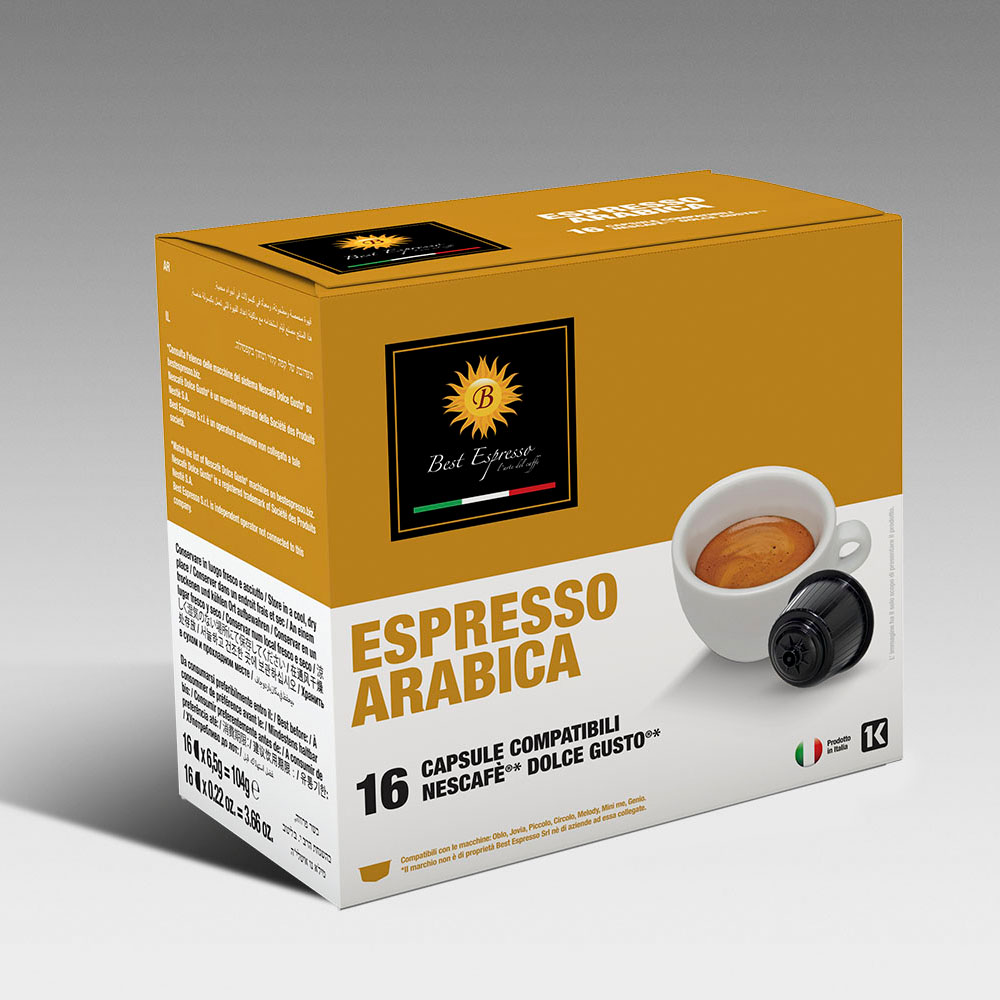 CAPSULE BOX - CAFFE GUSTO - ARABICA