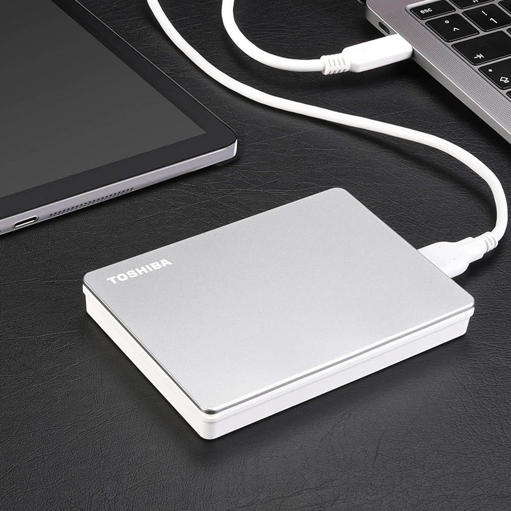 HARD DRIVE EXTERNAL 2TB - TOSHIBA