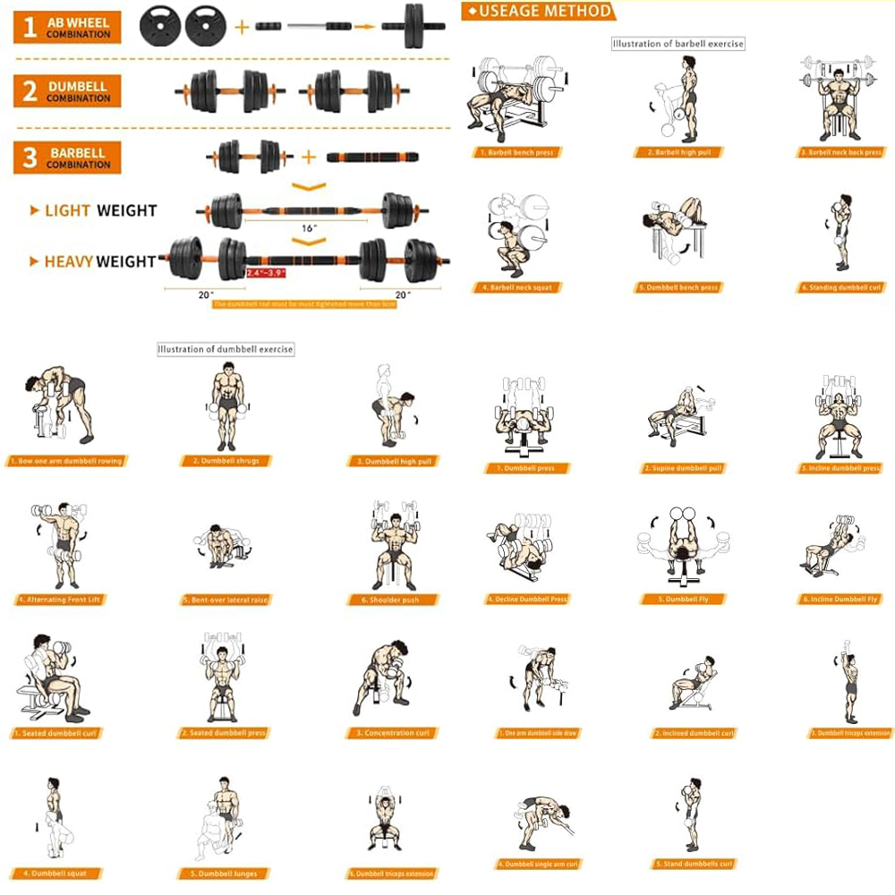 DUMBBELL KIT - 40KG