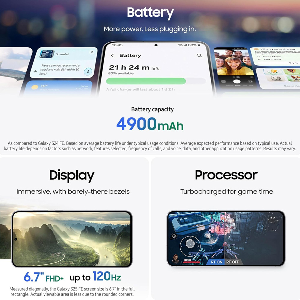 GALAXY S25 FE - SAMSUNG