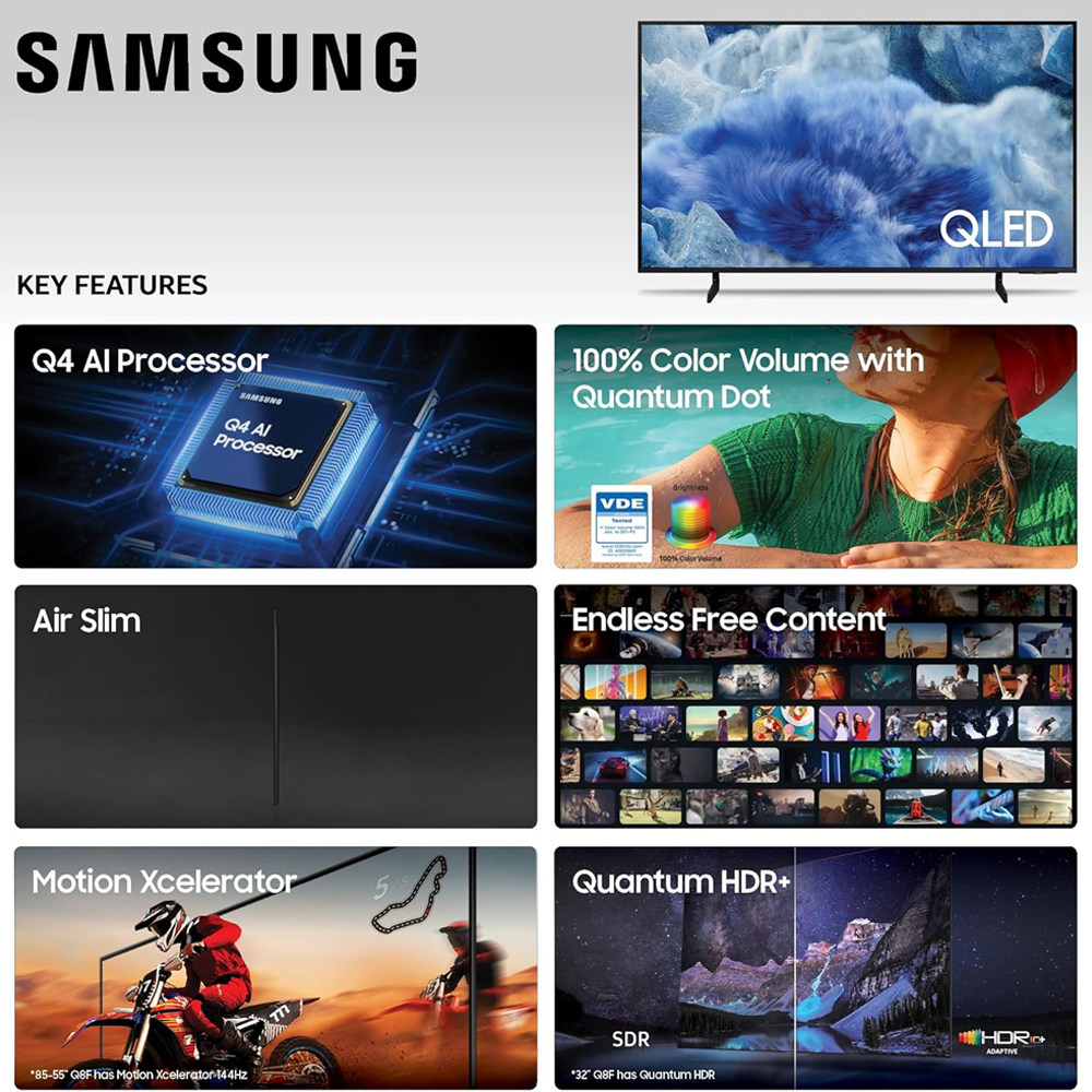 TV QLED 50''- SAMSUNG