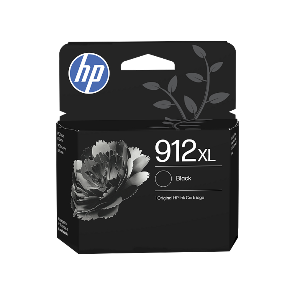INK CARTRIDGE - 912 BLACK XL ORIGINAL - HP